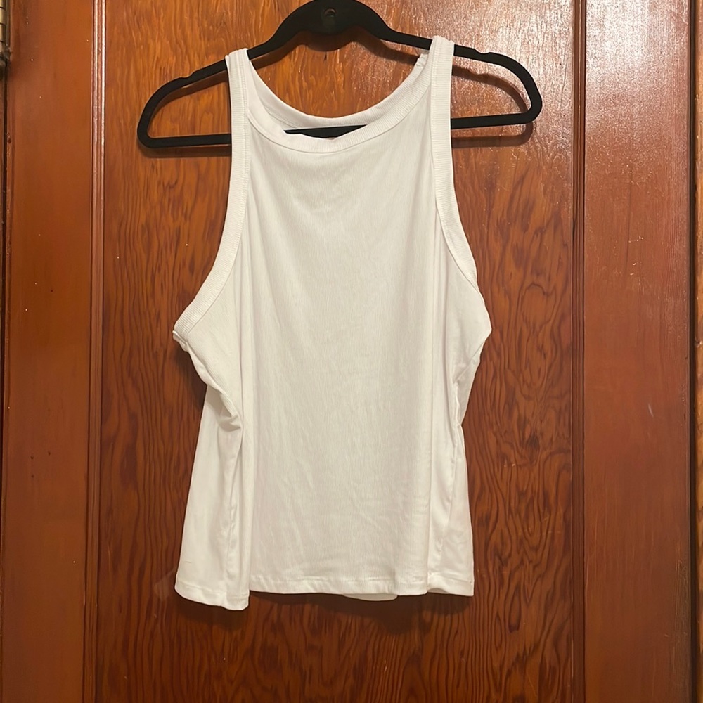 White tank top